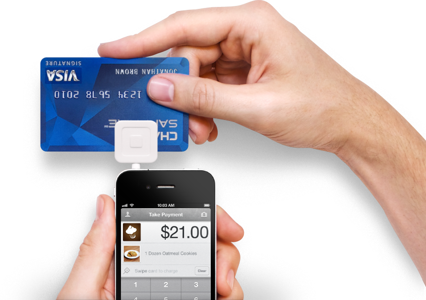 Square Card reader with Ipad
